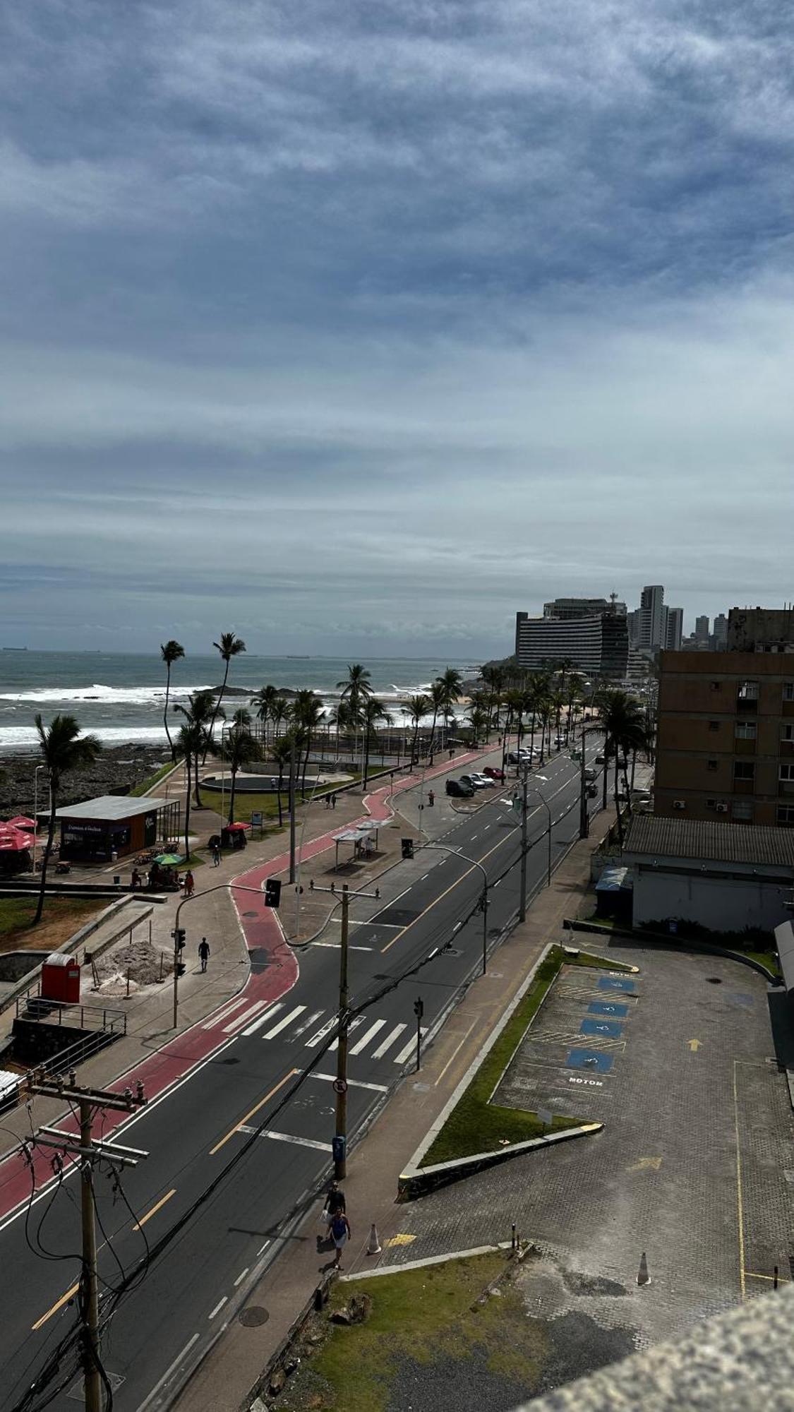 Apartamento Inteiro Frente Ao Mar De Ondina Salvador Bagian luar foto